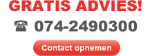 Voor gratis advies bel 074-2490300