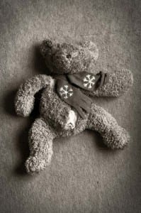 teddybeer Gescheurde teddybeer