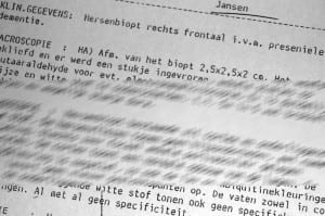 Uitslag bioptie